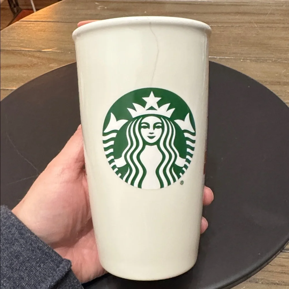 Disney Starbucks Walt Disney World 50th Anniversary Magic Kingdom Travel Tumbler